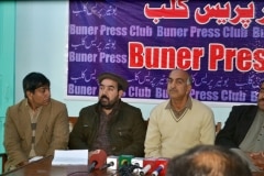 Press Conference on Charter of Demands on Budget Making and Implementation in Pakistan - Buner